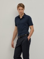 Polo de algodn de corte regular