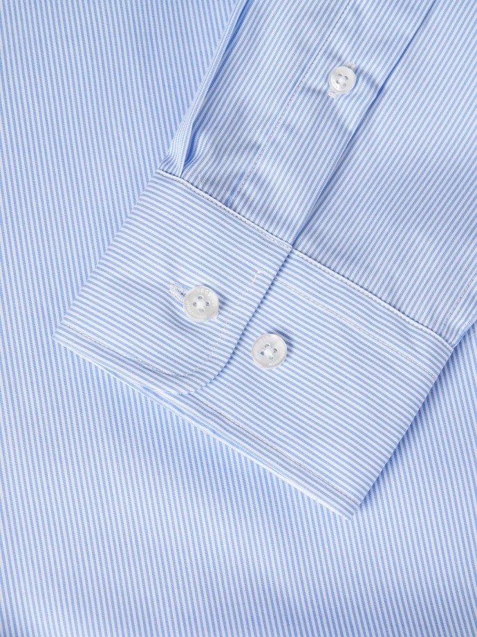 Camisa de rayas de corte regular
