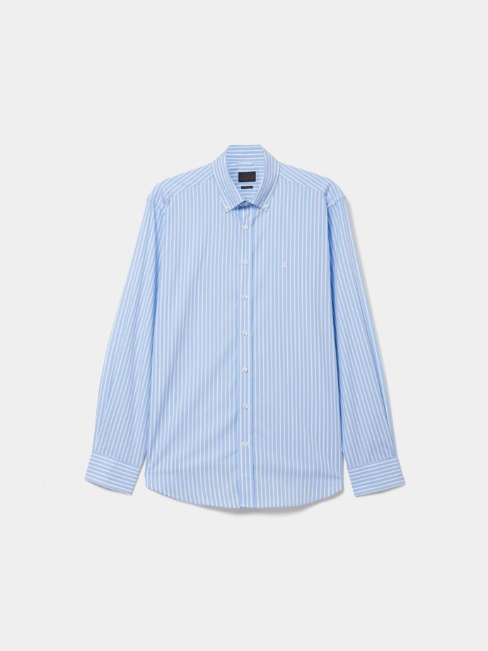 Regular fit poplin shirt