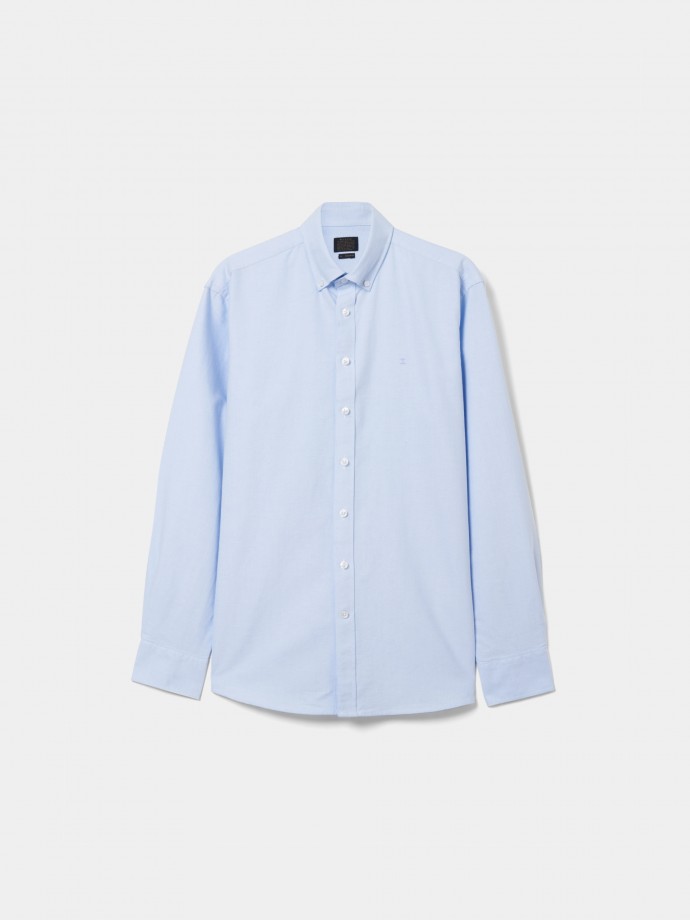 Camisa oxford regular fit