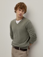 Jersey con cuello en V