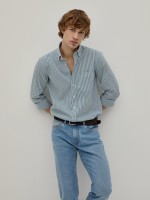 Regular fit striped shirt
