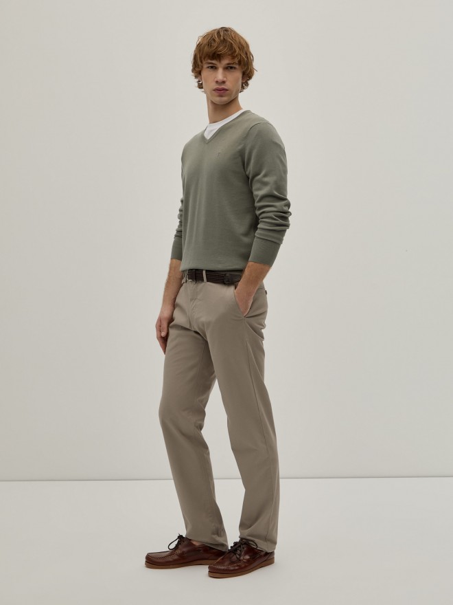 Twill chino pants Twill chino pants