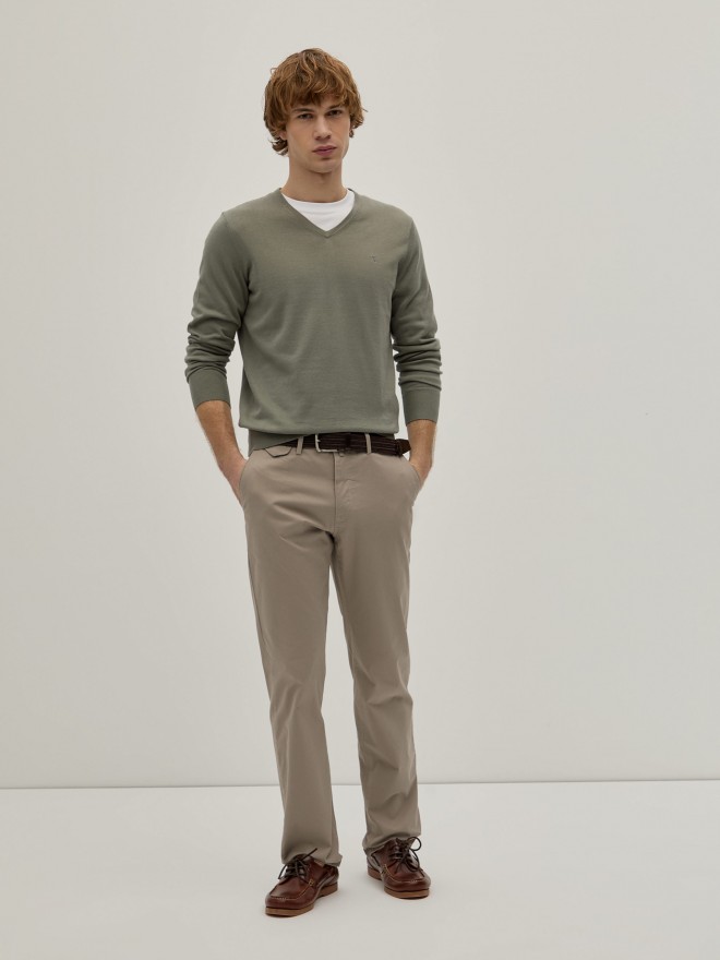 Twill chino pants Twill chino pants