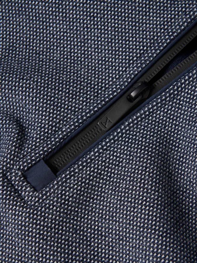 Sweater with placket