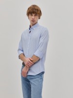 Camisa de rayas de corte regular