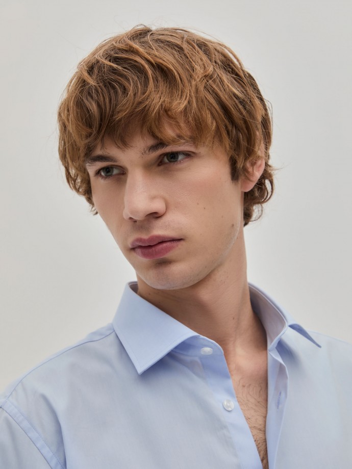 Camisa clsica de corte regular
