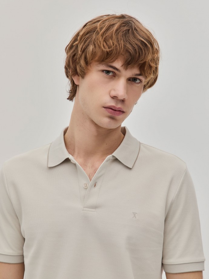 Polo piqu regular fit