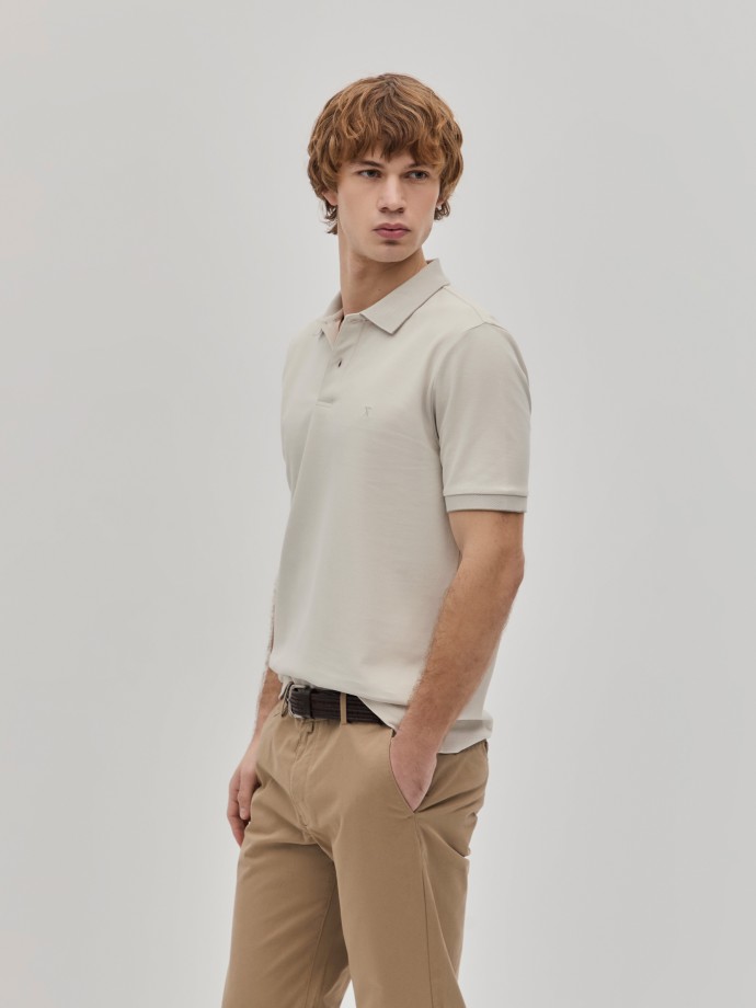 Polo piqu regular fit