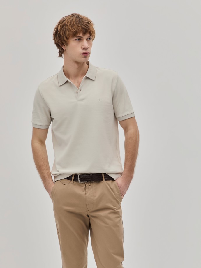 Polo piqu regular fit