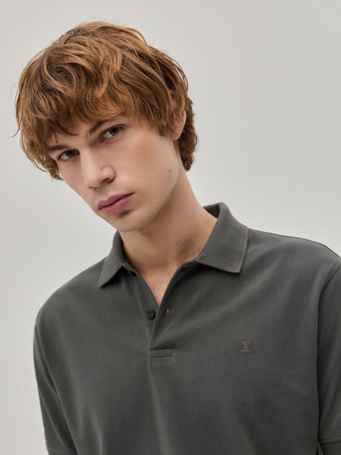 Polo piqu regular fit