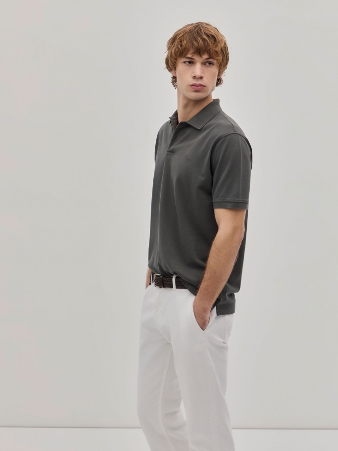 Polo piqu regular fit