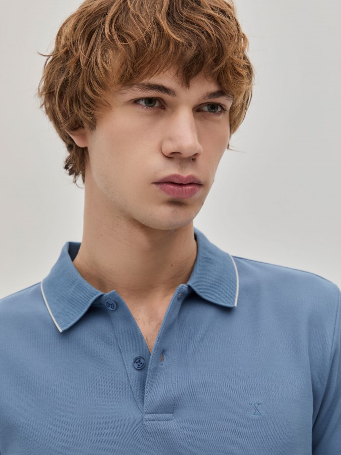 Polo piqu regular fit