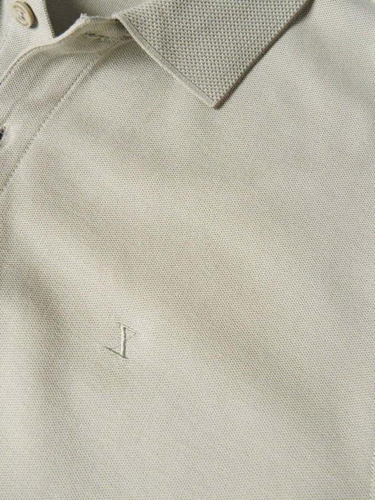 Regular fit piqué polo with stripes D004206_613 Decenio