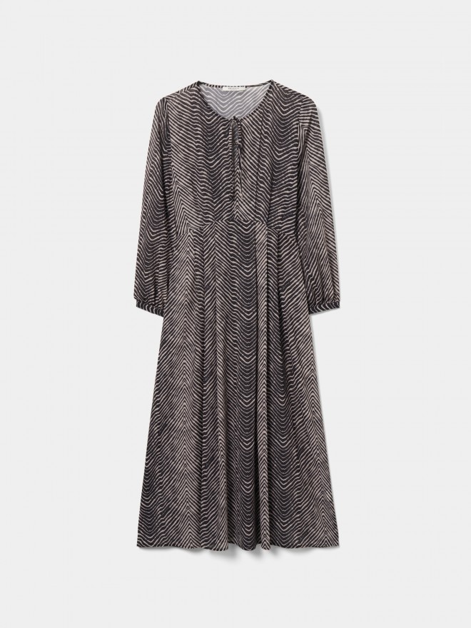Vestido midi fluido Vestido midi fluido