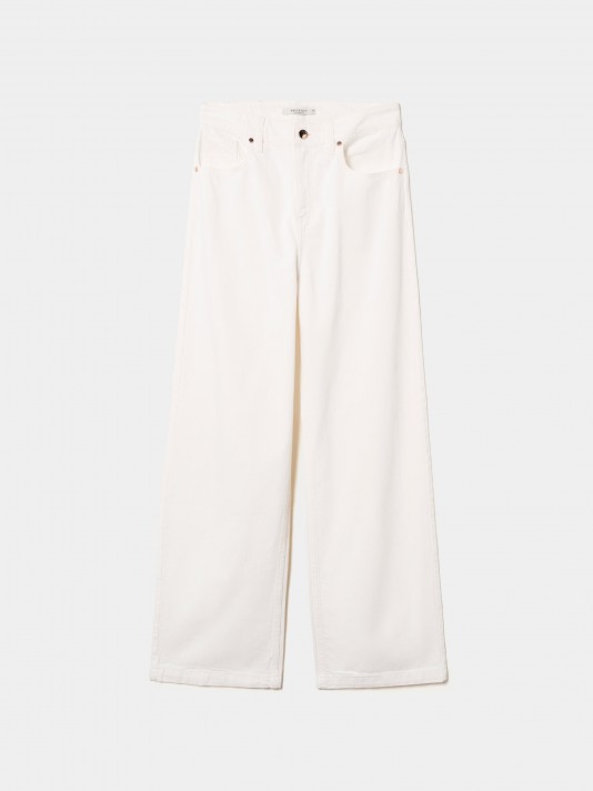 Calas denim wide leg