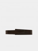 Wide leather belt