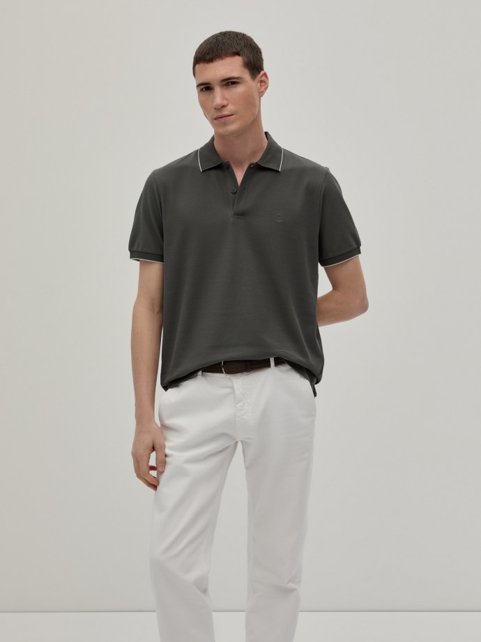 Polo piqu regular fit