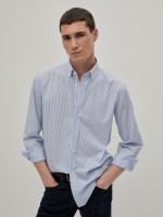Regular fit striped shirt