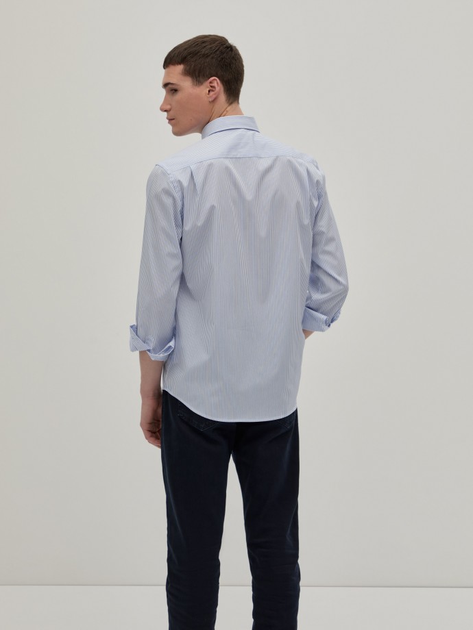 Regular fit striped shirt