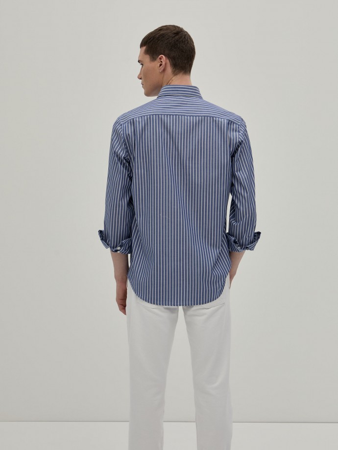 Regular fit striped shirt
