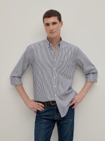 Camisa rayas regular fit