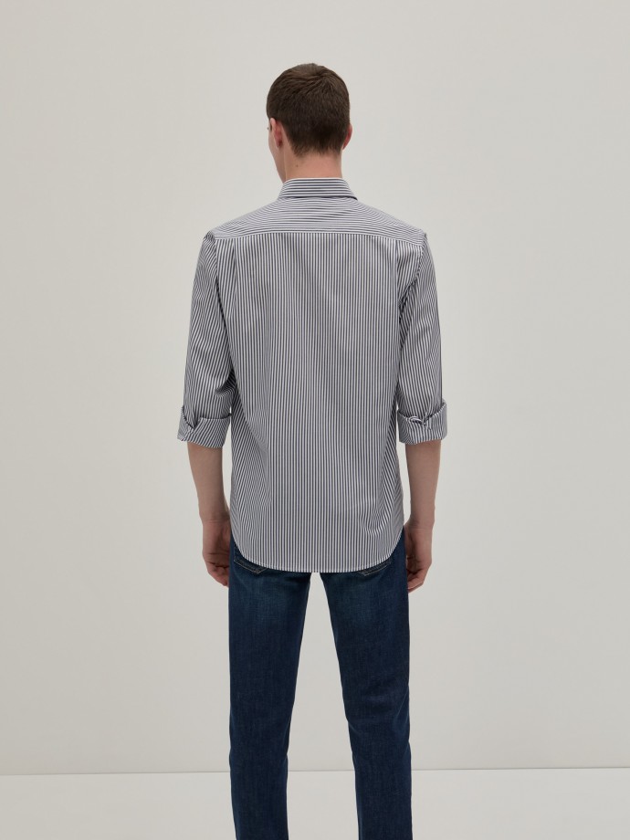 Camisa rayas regular fit
