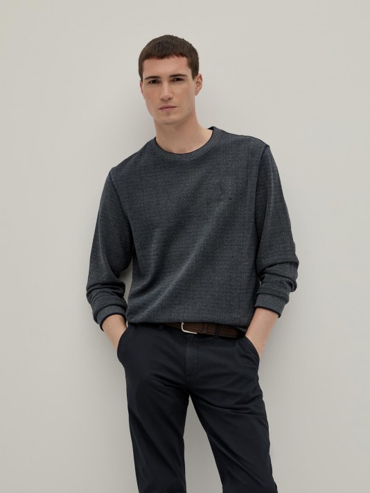 Sweater bicolor