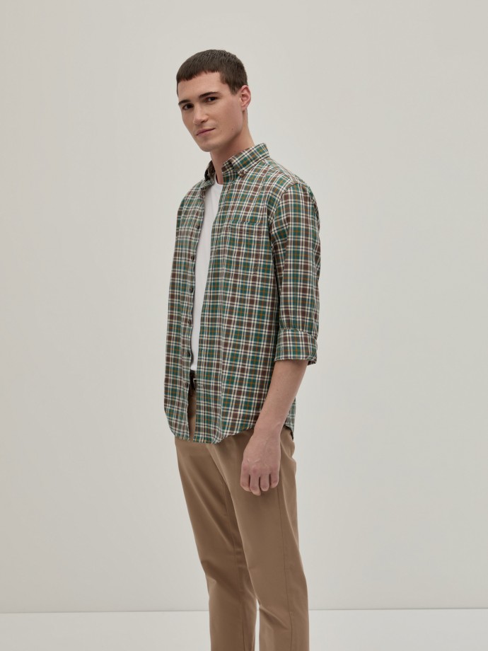 Camisa franela cuadros