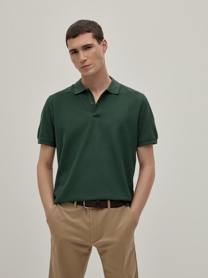 Polo piqu regular fit