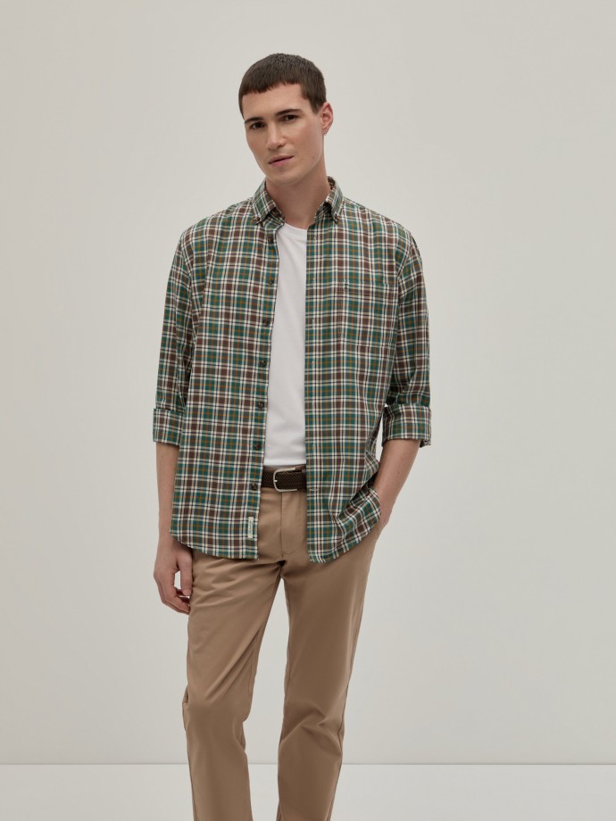 Camisa franela cuadros