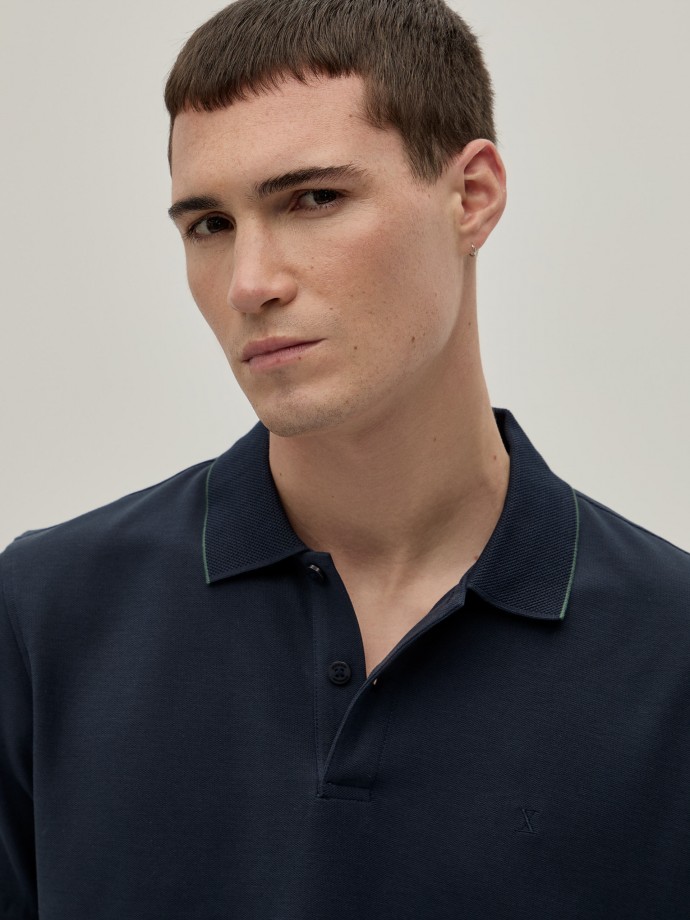 Polo piqu regular fit