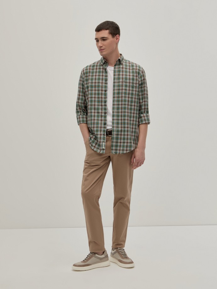 Camisa franela cuadros