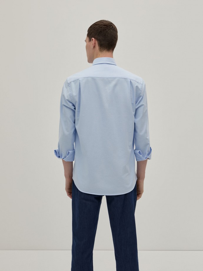 Camisa oxford regular fit