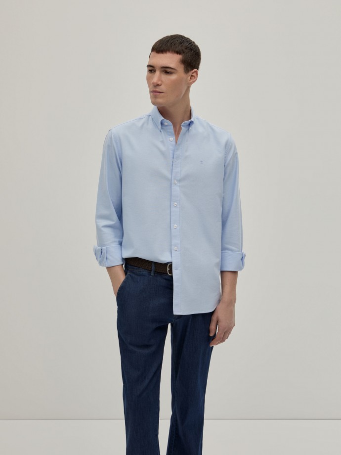 Camisa oxford regular fit