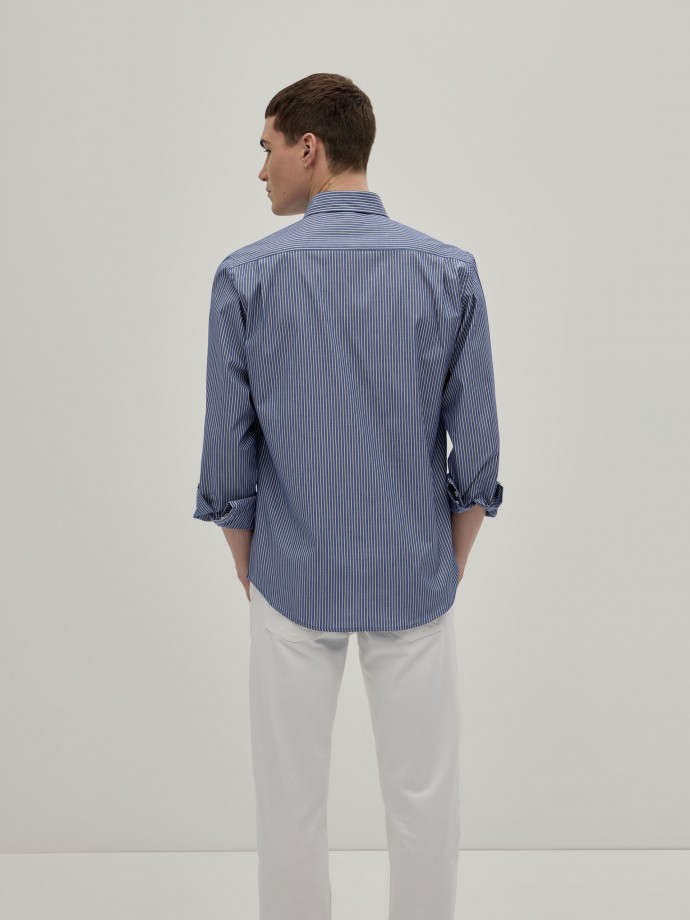Camisa rayas regular fit