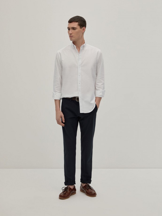 Camisa Oxford corte regular