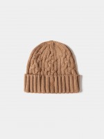 Gorro de punto tejido