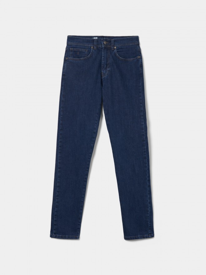Slim fit denim pants