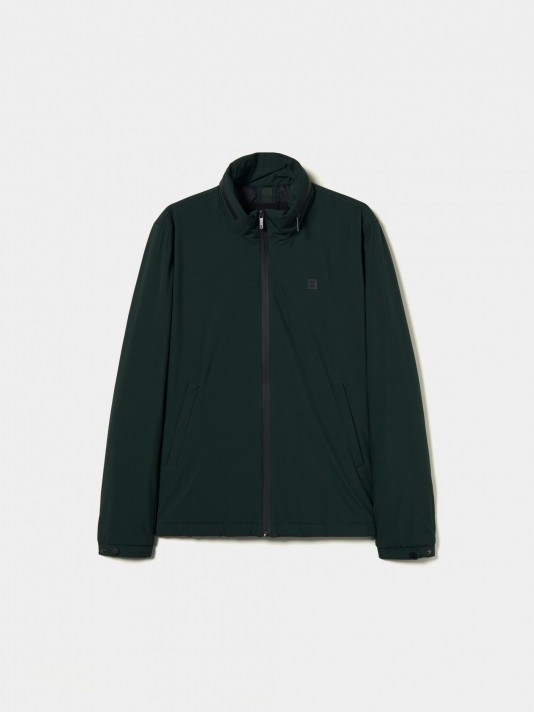 Water-repellent technical jacket