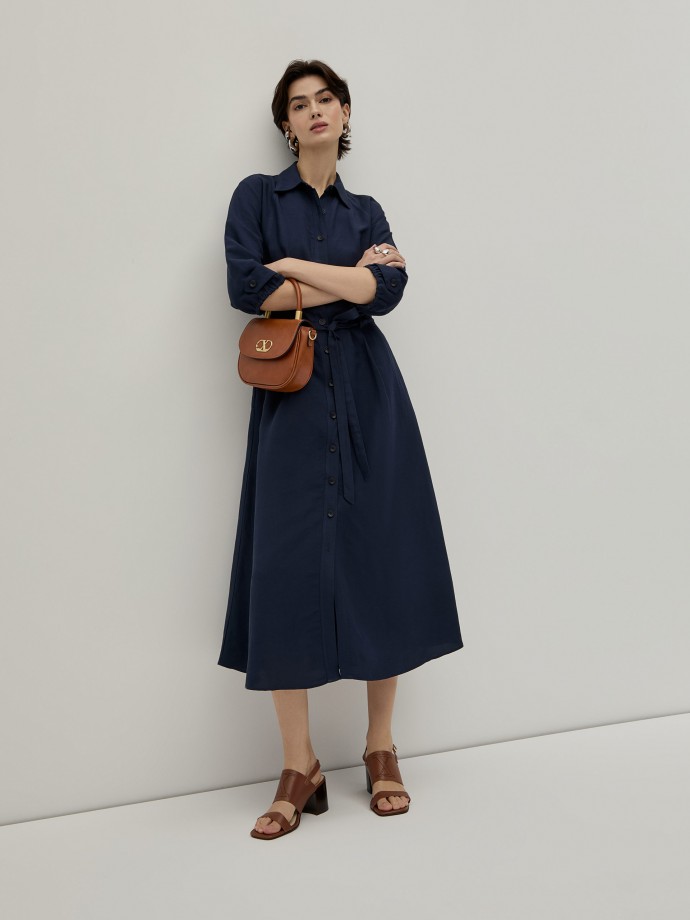 Vestido camisero midi Vestido camisero midi