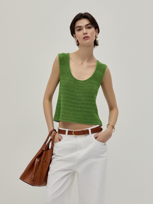 Pantalones vaqueros de pierna ancha