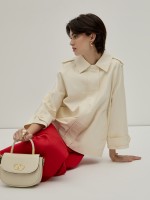 Loose fit coat