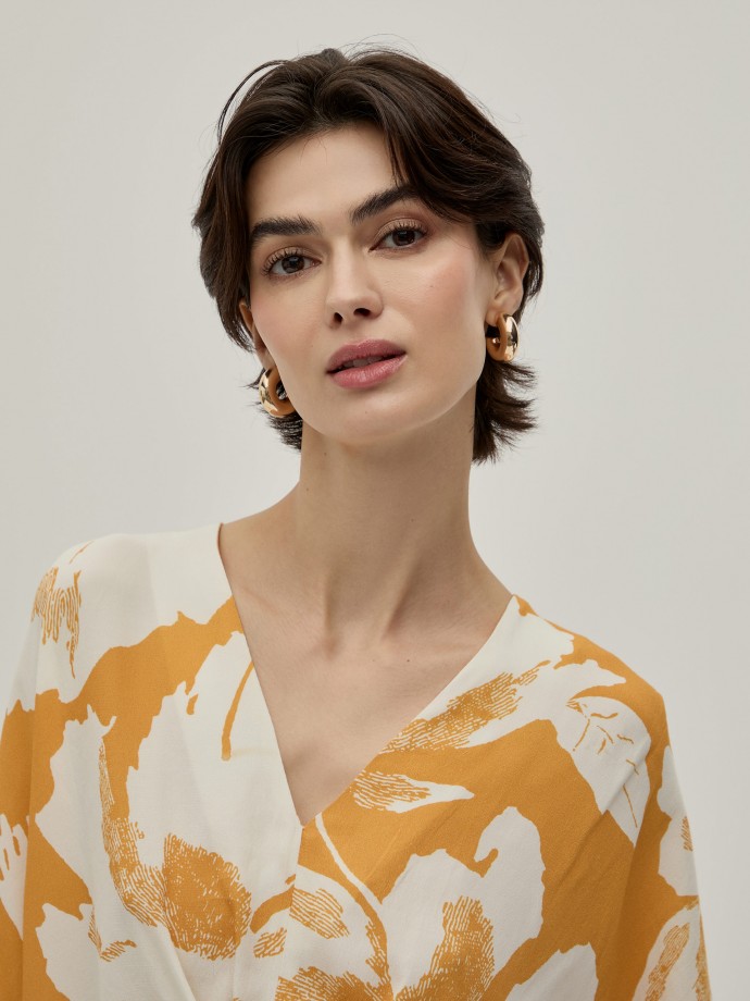 Tnica estampada