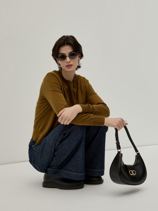 Knitted coat