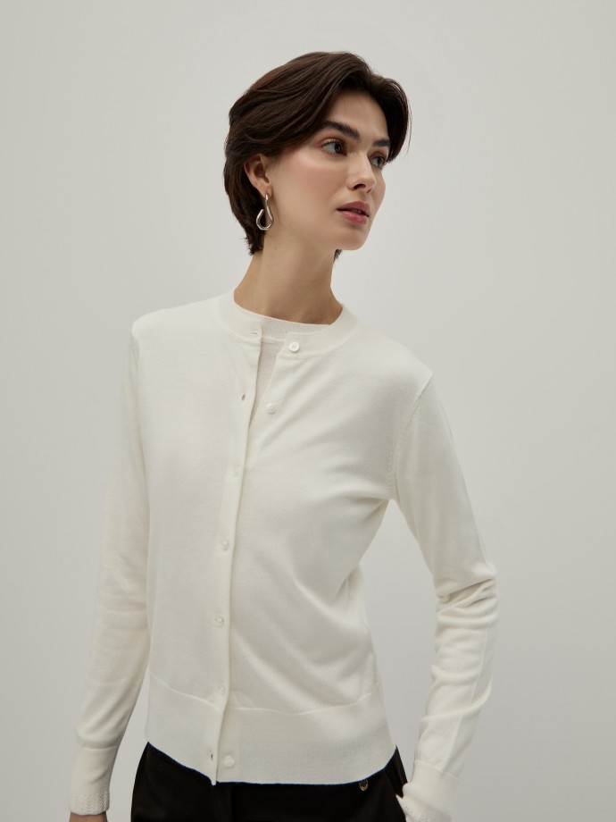 Knitted coat