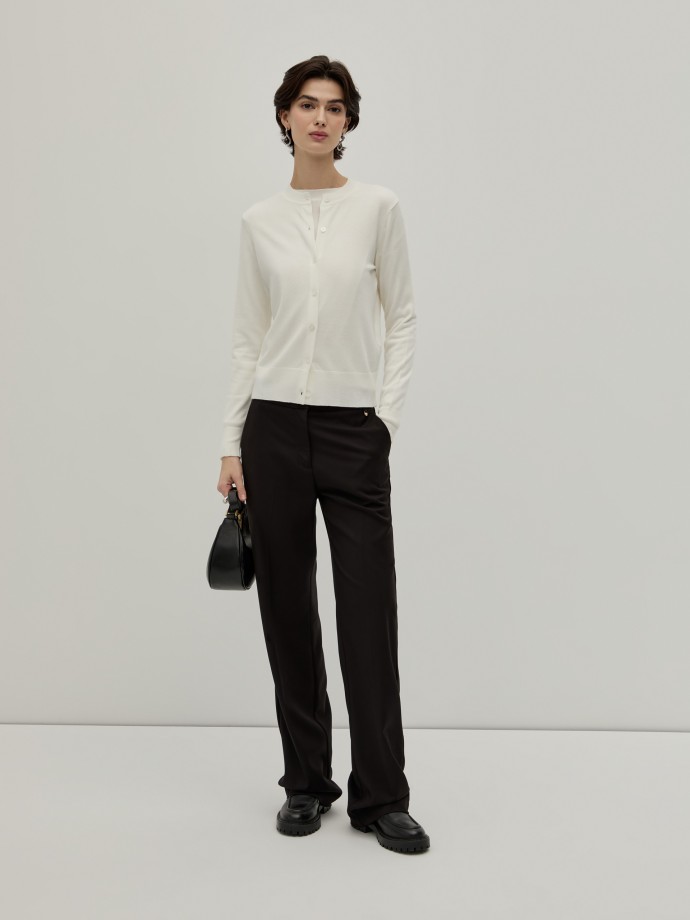 Knitted coat