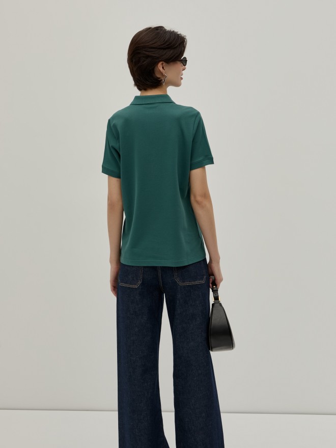 Short sleeve pique polo shirt Short sleeve pique polo shirt