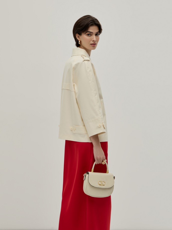 Loose fit coat