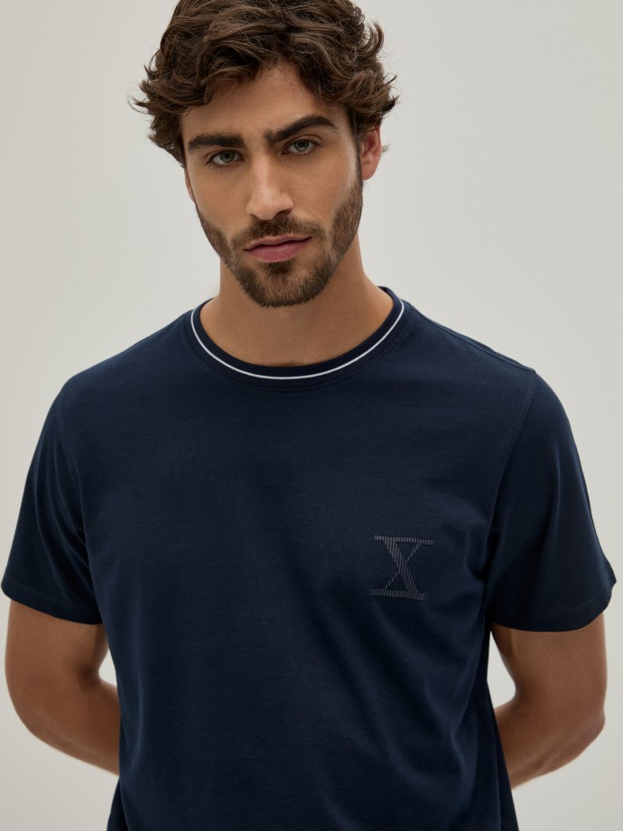 Camiseta bsica de algodn